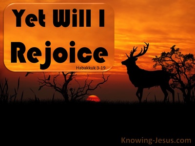 Habakkuk 3:19 Yet Will I Rejoice (devotional)08:07 (black)